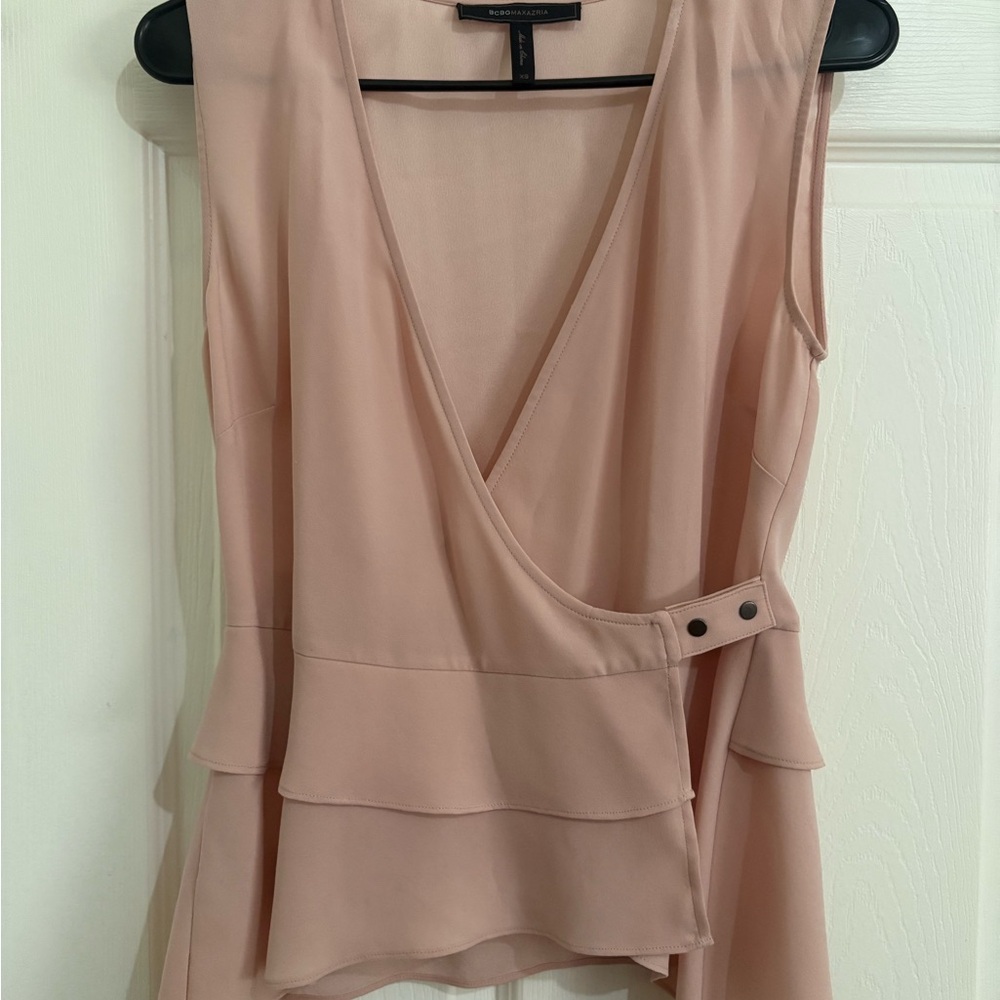 BCBGMaxAzria Blush Blouse